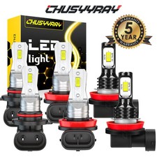 FOR Buick Encore 2013-2019 LED Headlights Bulbs Kit High/Low Beam+Fog Light