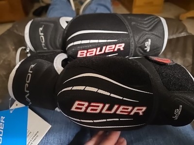 Bauer X-Pro Lite Elbow Pads Jr Size Large Black New with Tags