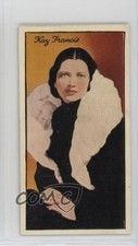 1935 Carreras Famous Film Stars Tobacco Kay Francis #40 0nr3