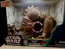 Star Wars 1998 the Power of the Force Rancor and Luke Skywalker Action Figure