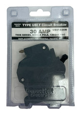 Connecticut Electric 30 Amp 1 Pole UBIF-030N Thin Circuit Breaker 120/240V