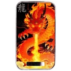 2026 Scottsdale Mint Dragon - Lieyan Blazing Fire 1 oz Silver Bar In Capsule