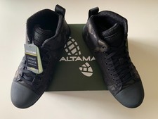Botas medias Altama 333051 OTB negras multicámara para hombre 7.5R de asalto marítimo $120