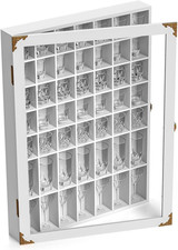 Vetrina Da Parete Con Serratura Con Anta in Acrilico, 49 Scomparti, Vetrina per