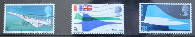 GB Stamps Used 1969 Concorde