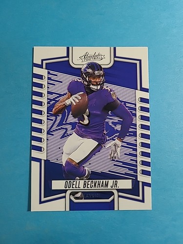 2023 Panini Absolute Odell Beckham Jr. [Blue] #97 card