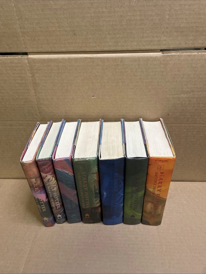 Harry Potter Complete Hardcover Set Books 1-7 First American Edition Rowling - Image 2 of 4