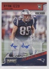 2018 Panini Playoff Rookies Red Zone Auto Ryan Izzo #290 Auto uk2