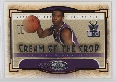 2003-04 Hoops Hot Prospects Cream Of The Crop TJ Ford #15COC Rookie RC 12zm
