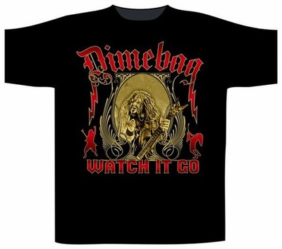 Dimebag Darrel: Watch It Go T-Shirt - Pantera - Official Band Merch