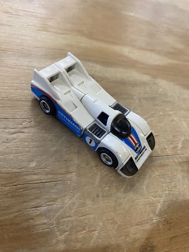 Vintage 1983 Gobots Crasher Figure MR-20 White Porsche Transformer Tonka Bandai