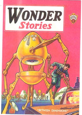 SCIENCE-FICTION COMICBUCH FRONTKUNSTWERK WUNDERGESCHICHTEN ZWISCHEN DEN DIMENSIONEN