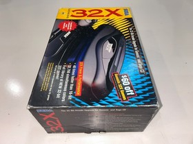Sega Genesis 32X System CIB Console Complete in Box with 2 Games Tested Clean #1