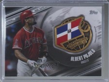 2020 Topps Global Game Medallions Black 48/149 Albert Pujols #GGM-AP qf8