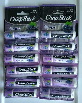 Chapstick Lip Balm - You Choose (12 sticks)