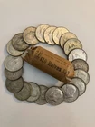 Roll of 20  Circulated  1967 & 1968D U.S. Kennedy Half Dollar  40% Silver Coins