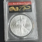 2019 Silver Eagle PCGS MS70 First Strike, 1 of 1000, US Mint Master Designer 1st