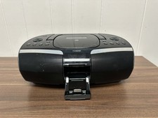 Insignia NS-BIPCD02 Portable Boombox AM FM Radio Ipod Dock CD Player