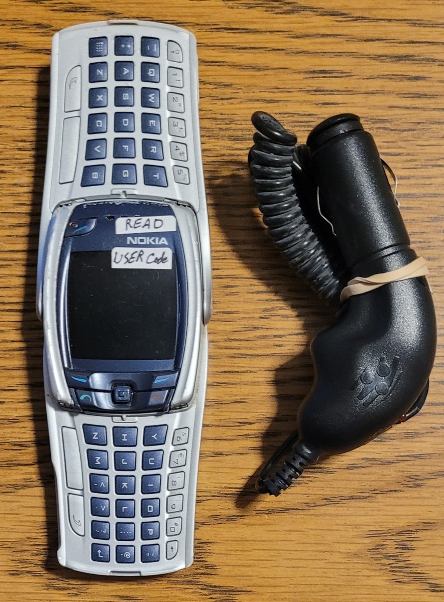 May　ニュースキン　製品 Nokia 6800 - Blue and Silver ( AT&T Wireless ) Very Rare