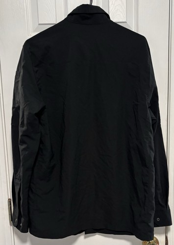 5.11 Tactical Men`s Black Long Sleeve Snap Front Collared Shirt / Size Medium - Picture 2 of 7