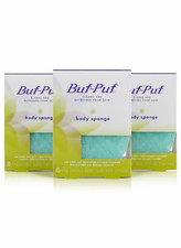 3 Pack Buf-Puf BODYMATE Body Sponge Green 1 Count Each Fresh in Pharmacy