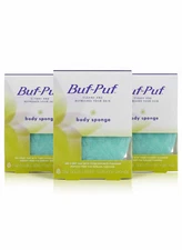 3 Pack Buf-Puf BODYMATE Body Sponge Green 1 Count Each Fresh in Pharmacy