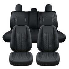Truckiipa Seat Covers For Truck Chevy Silverado Leather Seat Cover Custom Fit... Truckiipa Seat Covers For Truck Chevy Silverado Leather Seat Cover Custom Fit...