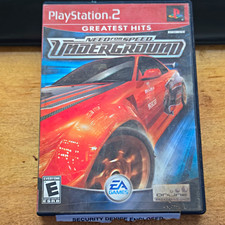 EA Games Need for Speed: Underground (Sony PlayStation 2, 2003) Manual GH