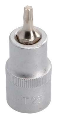 Brilliant Tools 1/2'' Torx-Bit-Stecknuss, 55 mm lang, T25 - BT022971