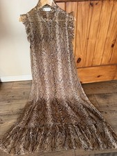 Zimmermann Silk Botanica Python Snakeskin MIDI Maxi and Slip - Size Large