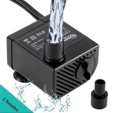 Submersible Mini Water Pump 53GPH 3W Ultra Quiet Aquarium Fish Tank Fountain Hyd