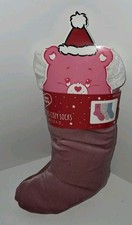 New Care Bears Stocking w/3 Pair Of Crew Socks - Womens Size 4- 10