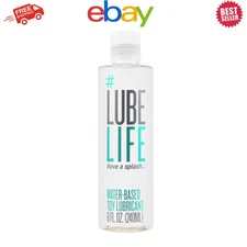 Discreet 8 Fl Oz Water-Based Lubricant - Non-Staining, Toy-Safe & Easy Clean-Up