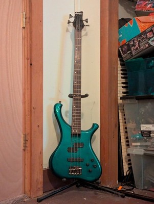 Jackson Professional JPB-7 Electric Bass Guitar  Green (Rare Japanese Base)