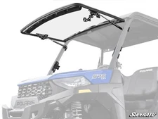 SuperATV - FWS-P-RAN570-001-70 - Scratch Resistant Flip Down Windshield