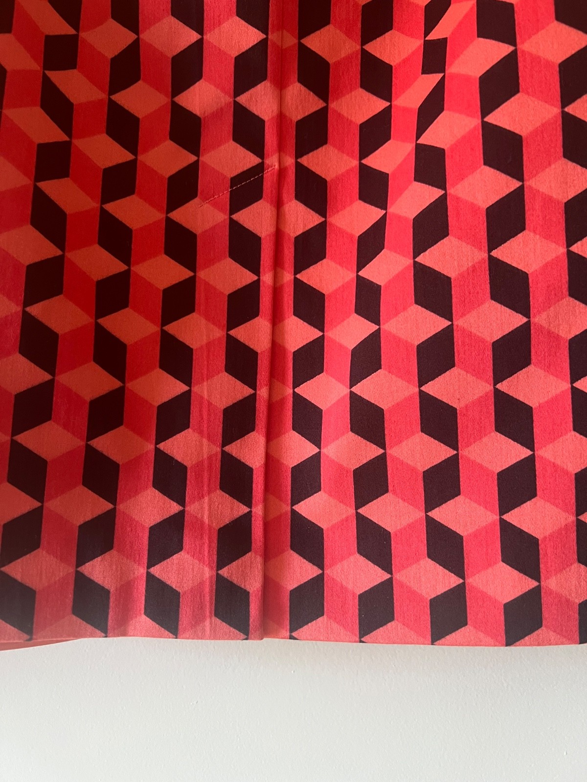 Sandra King Pencil Skirt Size 10 Moda Seta Career All Over Abstract Print Lined image 4
