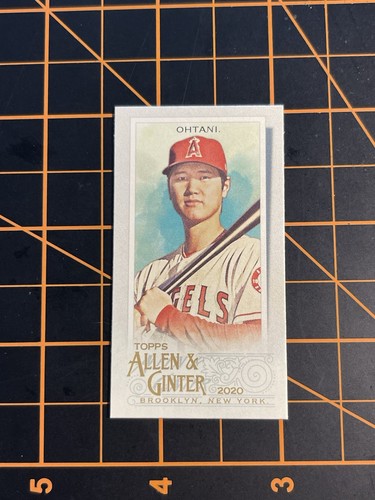 SHOHEI OHTANI 2020 TOPPS ALLEN & GINTER MINI ANGELS NO NUMBER Limited to 50