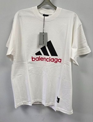 Balenciaga x adidas Oversize T-Shirt white Size M