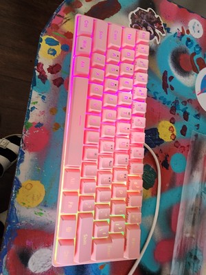 Custom Snpurdiri 60% Wired Gaming Keyboard, 61 Keys