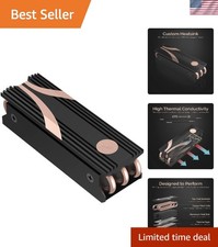 Ultimate M.2 2280 SSD Rocket Heatsink - Easy Installation  Enhanced Reliability