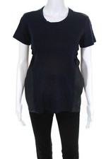 ADEAM Womens Midnight Pleated Panel Top Size 2 13306711