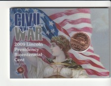 2022 HISTORIC AUTOGRAPHS CIVIL WAR PRESIDENCY BICENTENNIAL CENT RELIC  OF 250!!