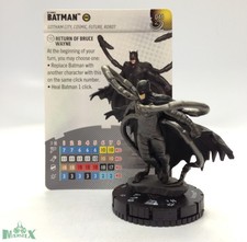 Heroclix Masters of Time set Batman 044 Super Rare figure w/card 
