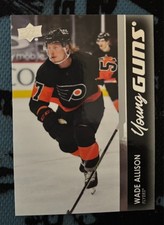 2021 Upper Deck Wade Allison Rookie Young Guns #209 Philadelphia Flyers