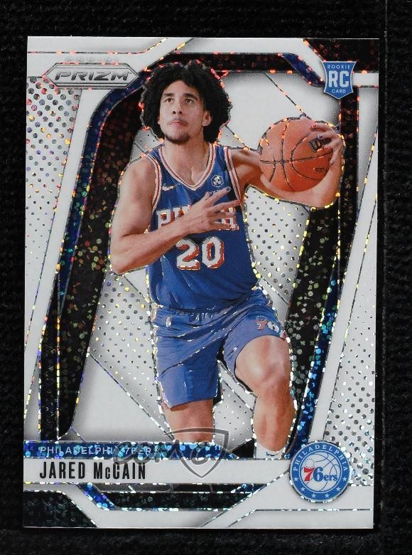 2024-25 Panini Prizm White Sparkle Prizm Jared McCain #222 Rookie RC