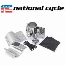 National Cycle Narrow Heavy Duty & Dakota 4.5 mm Thick Windshield Mount Kit ag