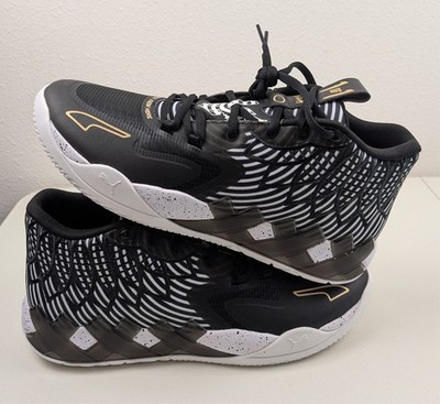 Size 13 Puma LaMelo Ball MB.01 50th Black Shoes/Sneaker 310506 01 Men's.