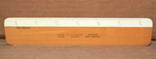 Alvin No. 258 Engine Divided Drafting Ruler 6 Boxwood West Germany Alvin No. 258 Engine Divided Drafting Ruler 6 Boxwood West Germany