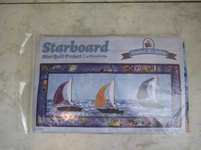 New Unused Starboard by Cheryl Libby 9  x 20.5  Grandma s Attic 2015