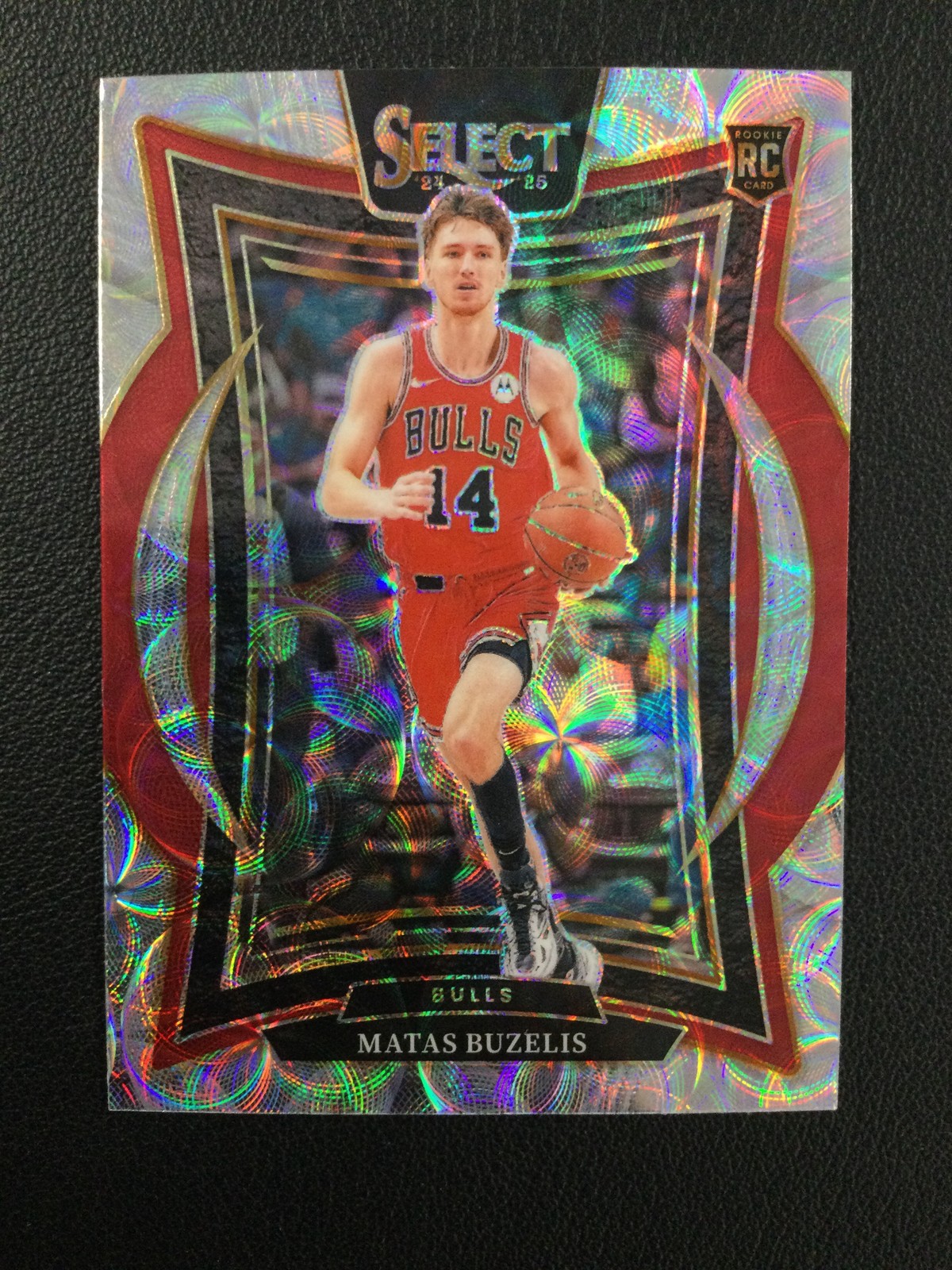 2024-25 Panini Select #70 Matas Buzelis Scope Prizm Chicago Bulls